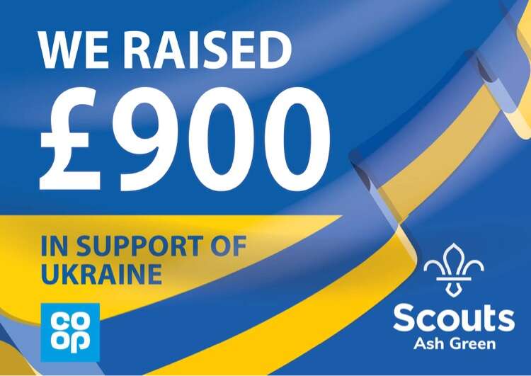 £900 Raised for Ukraine