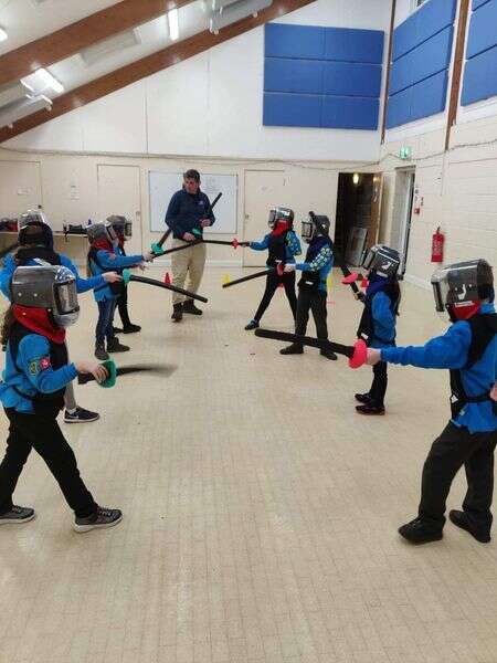 Beavers tried Fencing